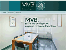 Tablet Screenshot of mvbdespachos.com